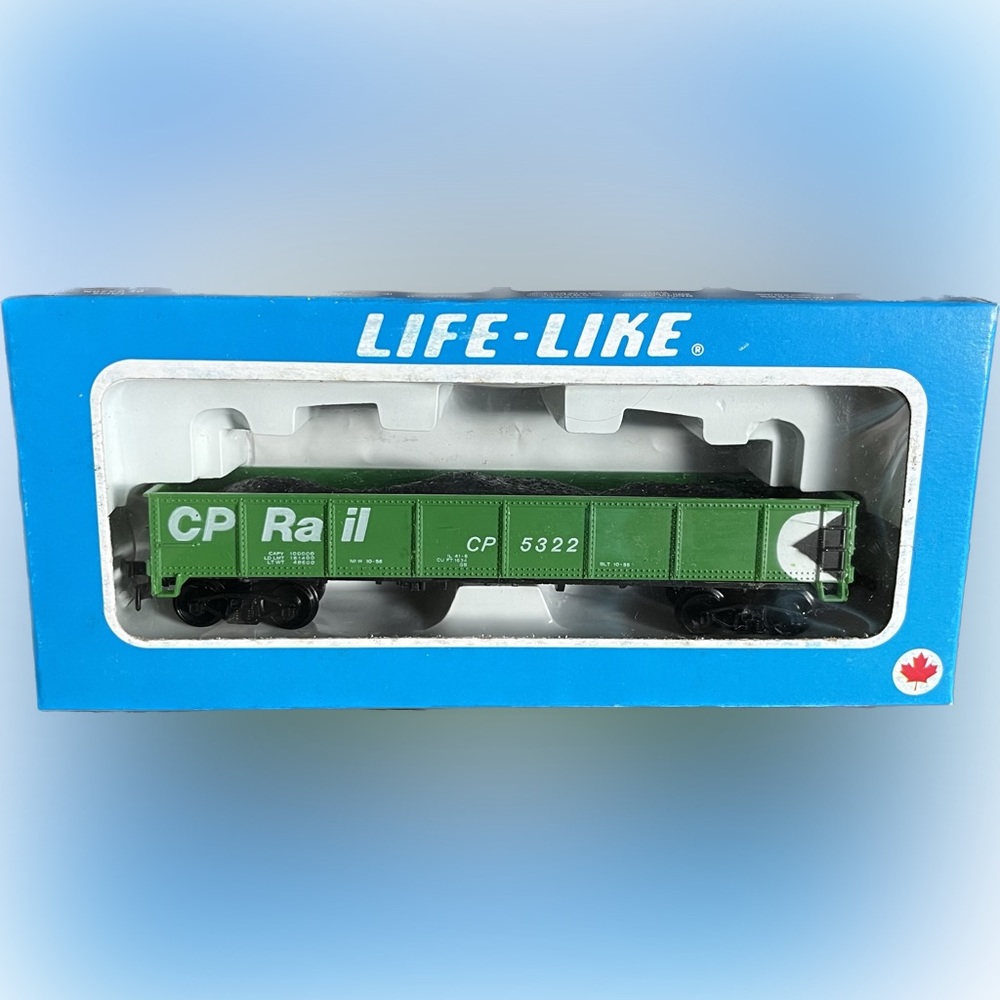 🎈2/$30 - Life-Like CP Rail Freight Train Gondola Car